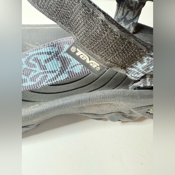 Teva Men's Black and Gray Sandals - Picture 6 of 6